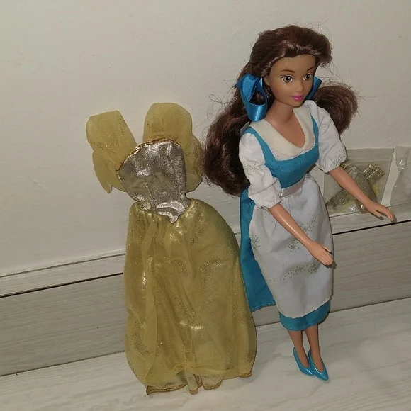 Vintage 1991 Beauty & The Beast Doll Set - Picture 3 of 9